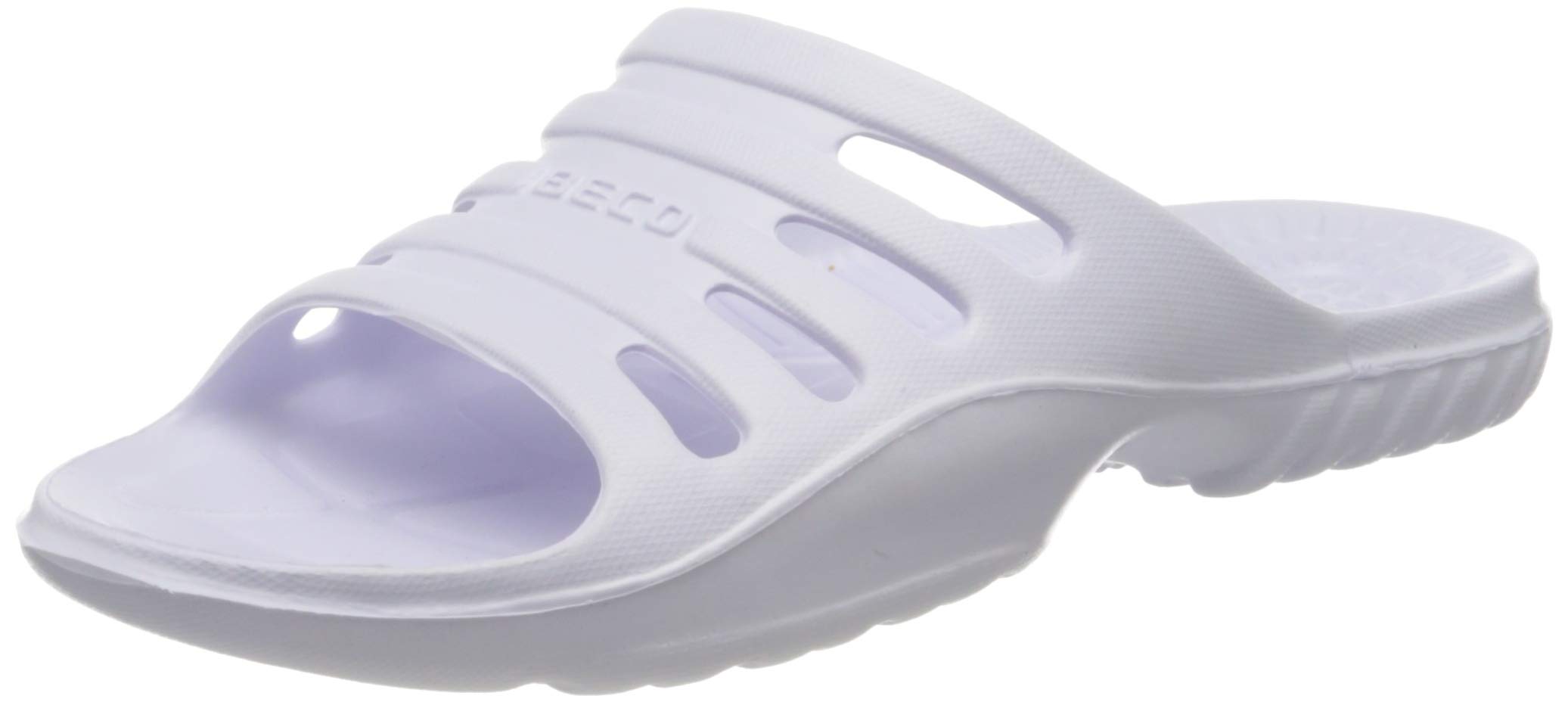 Beco Herren Badepantoletten-90653 Pantoletten, Weiß Weiß 1, 42 EU