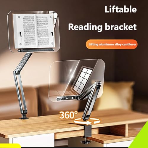 Soporte ajustable para evitar dolor de cuello al leer libros o usar portátiles 5