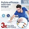 PIRAINO Gomma Magica Professionale Pulisce Senza Chimici Spugna Magica in Melamina Riutilizzabile 10 Pezzi Ideali per Casa, Cucina, Bagno e Auto