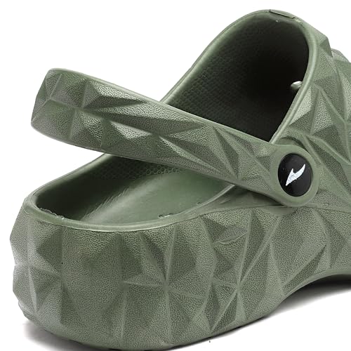 Image of ASIAN Men's AGC-16 Trendy Stylish Fashionable Clogs | Sandals with Lightweight Regular wear Casual Clogs with Ultra Soft & Flexibility Technology Clogs for Men's & Boy's