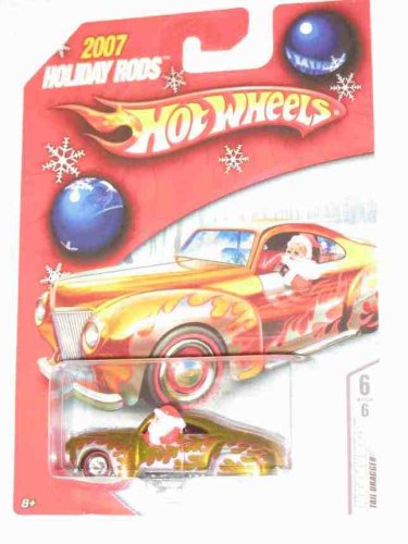 Hot Wheels 2007 Holiday Rods Santa In Tail Dragger 6