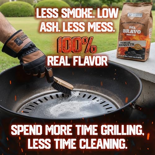Image of Premium Charcoal Briquettes | Long-Lasting | Natural | 9.9 lb