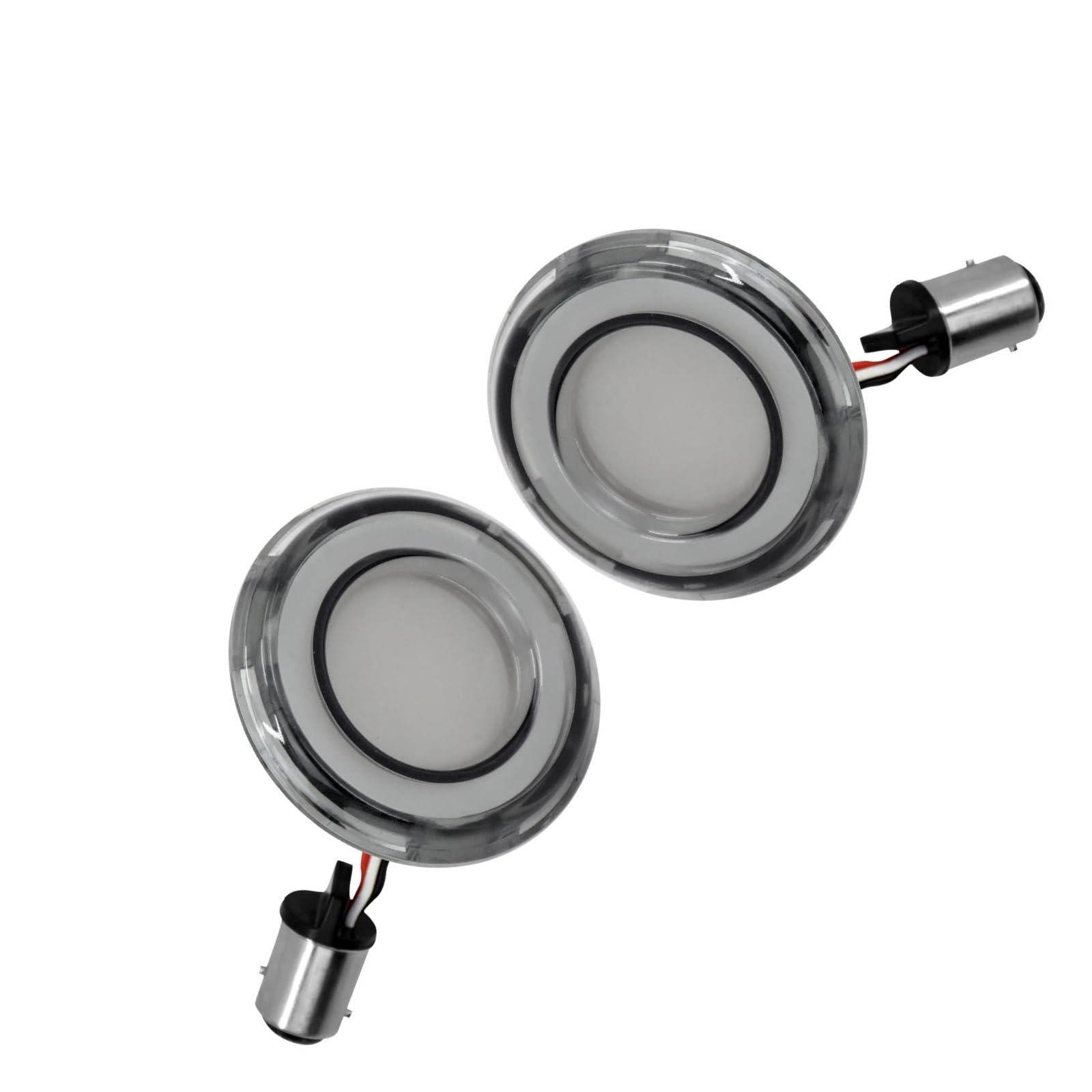 Per Touring Per FLHT 2019-2021 Per FLHTCU 2014 2015 2016 2017 2018 2019 Per FLHTCUL 2015-2016 Indicatore Di Direzione Indicatore Luminoso Impermeabile(Chrome)