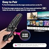 Voice Magic Remote for LG UHD OLED QNED NanoCell 4K 8K Smart TV Magic Remote AKB75855501 AN-MR20GA AN-MR19BA AN-MR18BA Replacement, with Pointer Function - Image 6