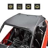 RZR PRO XP Canvas Roof, kemimoto UTV Soft Top 1680D Black Oxford Compatable with 2 Seat 2020-2022...