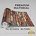 Brick Peel and Stick Wallpaper – 4 Extra Long Rolls - Adhesive Stone Backsplash, Prepasted Contact Paper, Removable Shelf Paper – Faux 3D Textured Multicolored Vintage Wall paper - 17.71” x 197” (4)