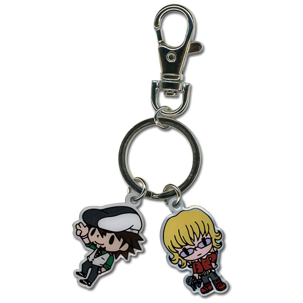 Grande Eastern Entertainment Tiger& Bunny Kotetsu & Barnaby SD metallo portachiavi