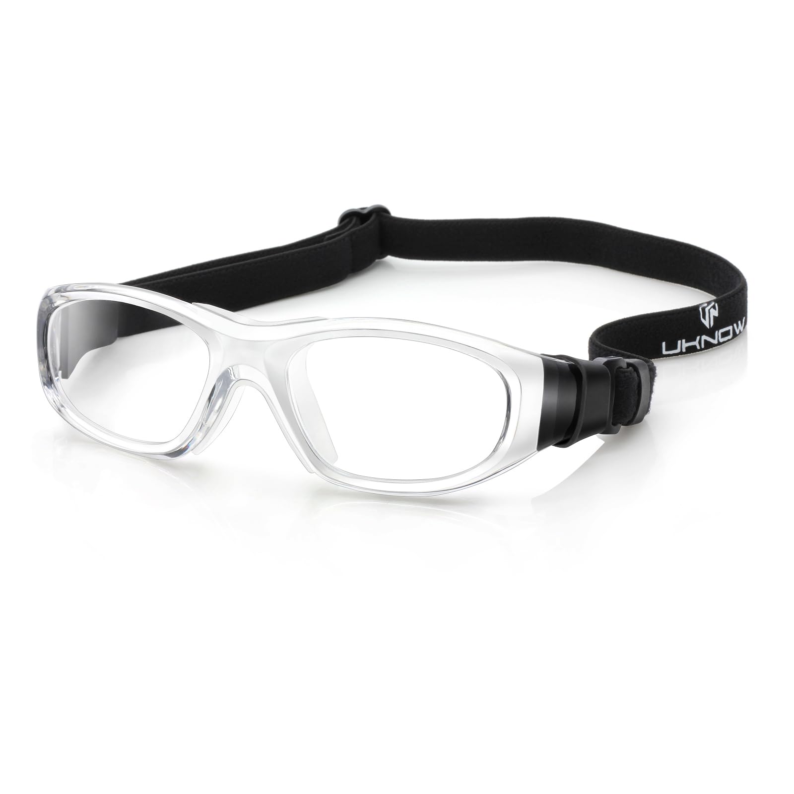 UKNOW Sports Goggles, Anti Fog Protective Eyewear, UV Protection Sports Glasses for Basketball, Racquetball, Pickleball