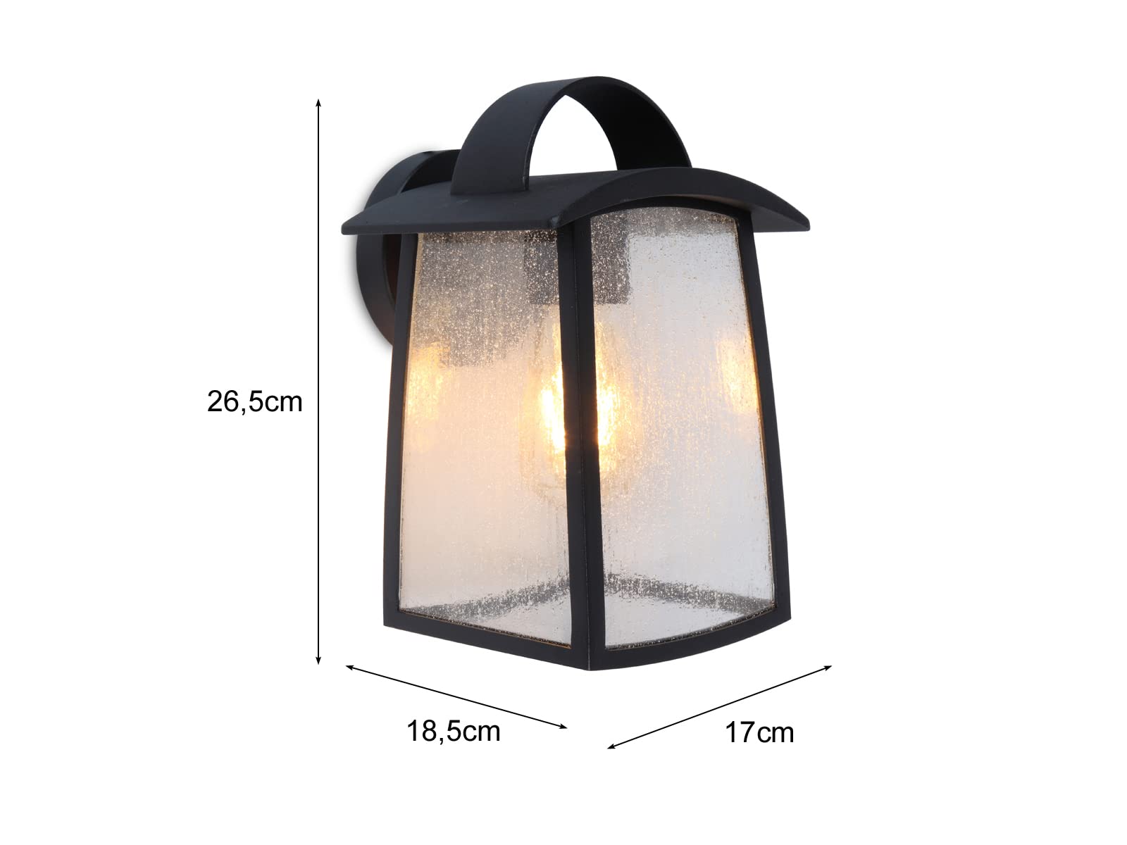 LUTEC 7273602012 Lampe De Base Kelsey Pour E27 Jusqu'à Max