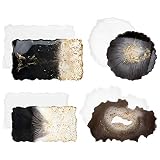 Tray Resin Molds for Casting, Gartful 4PCS Large Silicone Epoxy Molds, Geode Agate Platter Mold for
