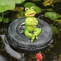 カエル 置物 蛙 カエル 置物 オブジェ 陶器 ブルー 高級感 財運 金運 開運