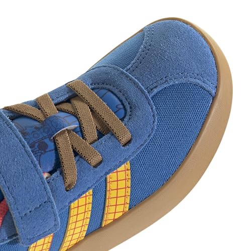 Image of adidas Kids' VL Court 3.0 Elastic Lace & Strap Shoe