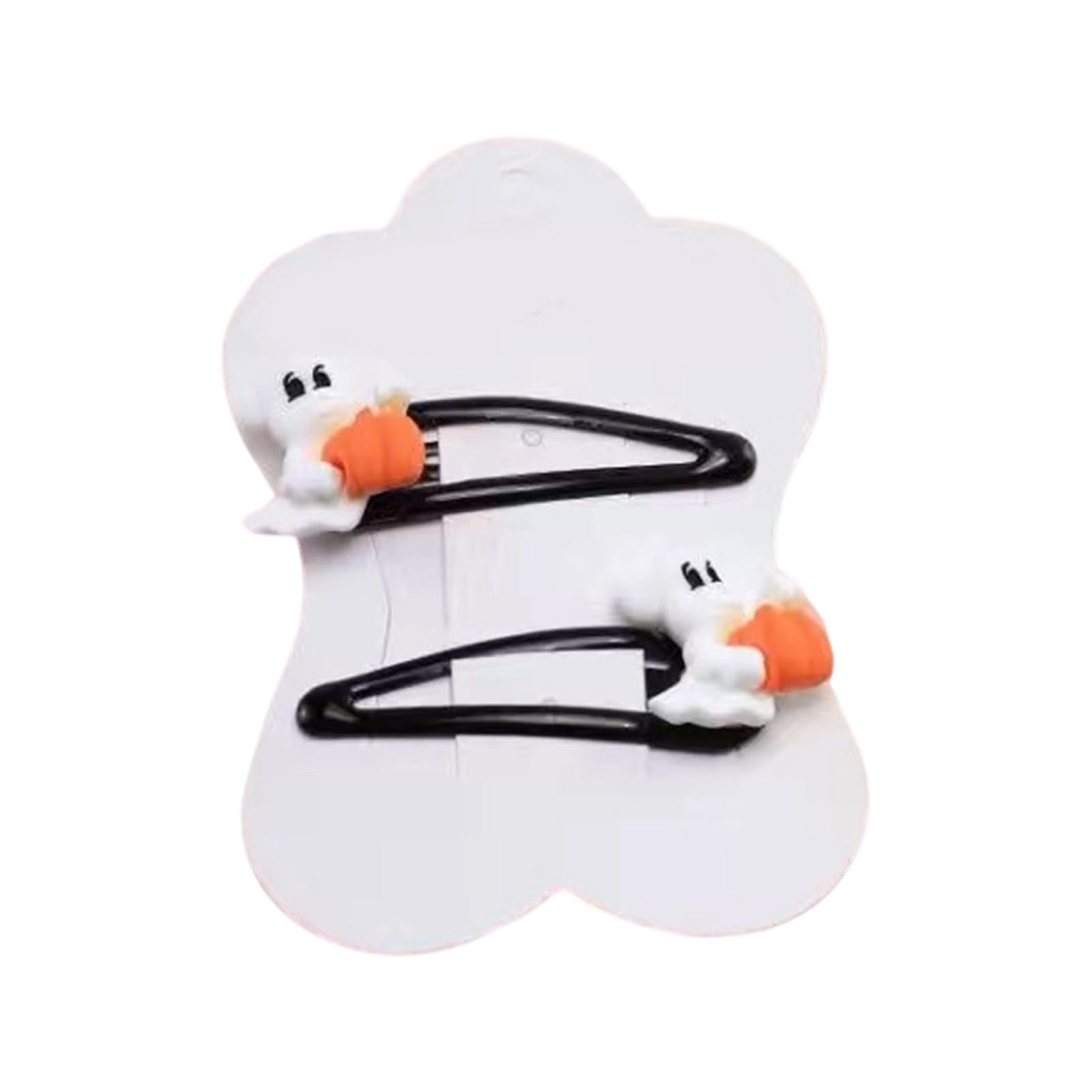 MICFENY Unique Pumpkin Hair Clip for 2000s Girls Side Clip Witch Hat Barrettes Fun Casual Sweet Cool Photography Props