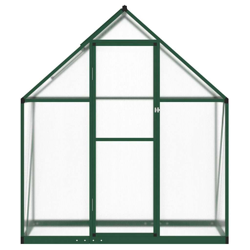 Szklarnia z ramą fundamentową z aluminium i poliwęglanu, 169 x 58 x 195 cm, szklarnia do domku na pomidory, szklarnia do uprawy pomidorów, do wczesnej inspektu, balkonu, tarasu i ogrodu
