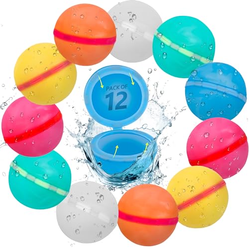 LEGACY KIDS Reusable water balloons For Kids, Water Balloons Quick Fill