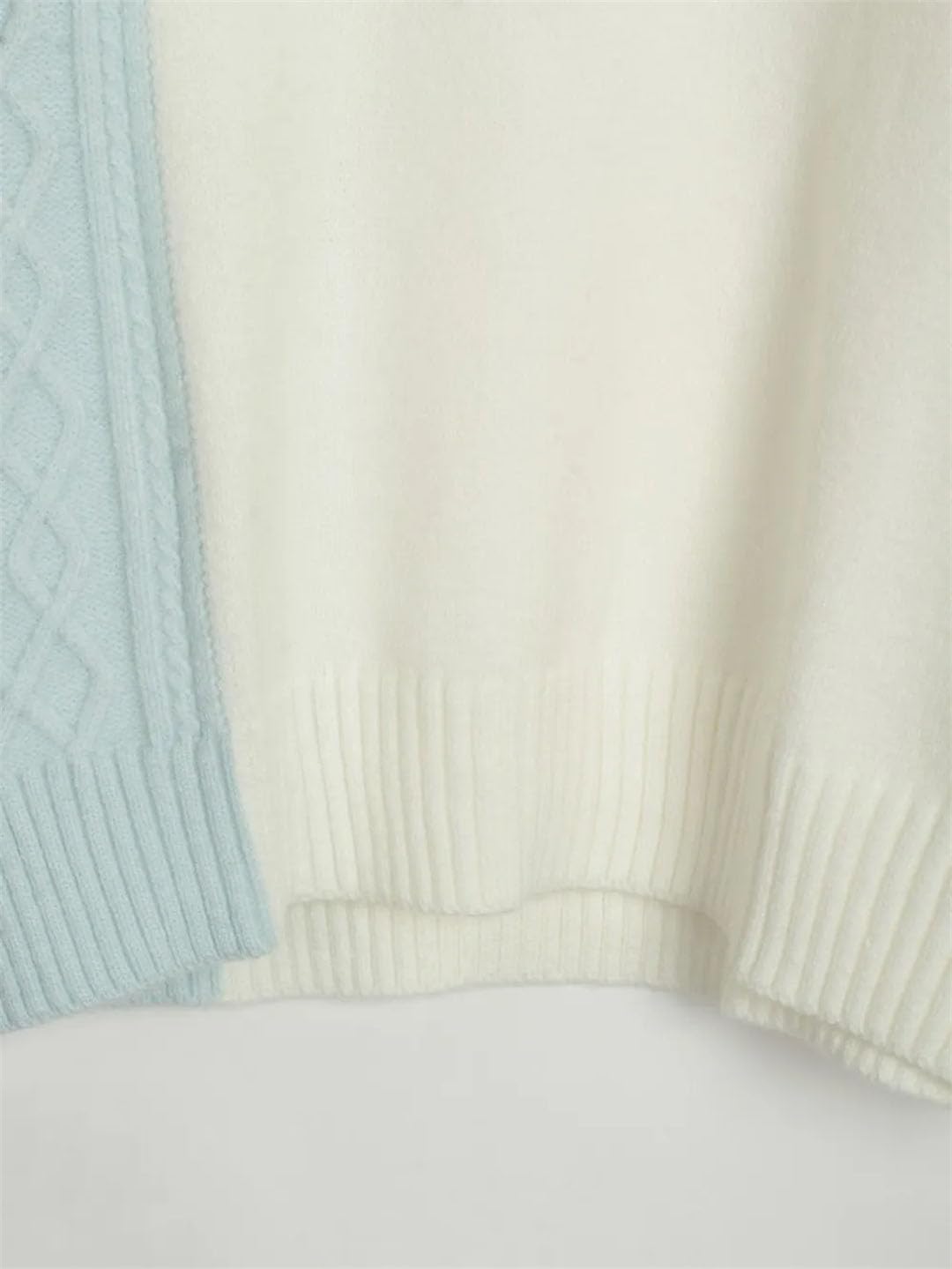 Maglione da donna a collo alto, lavorato a maglia, a maniche lunghe, casual, top larghi