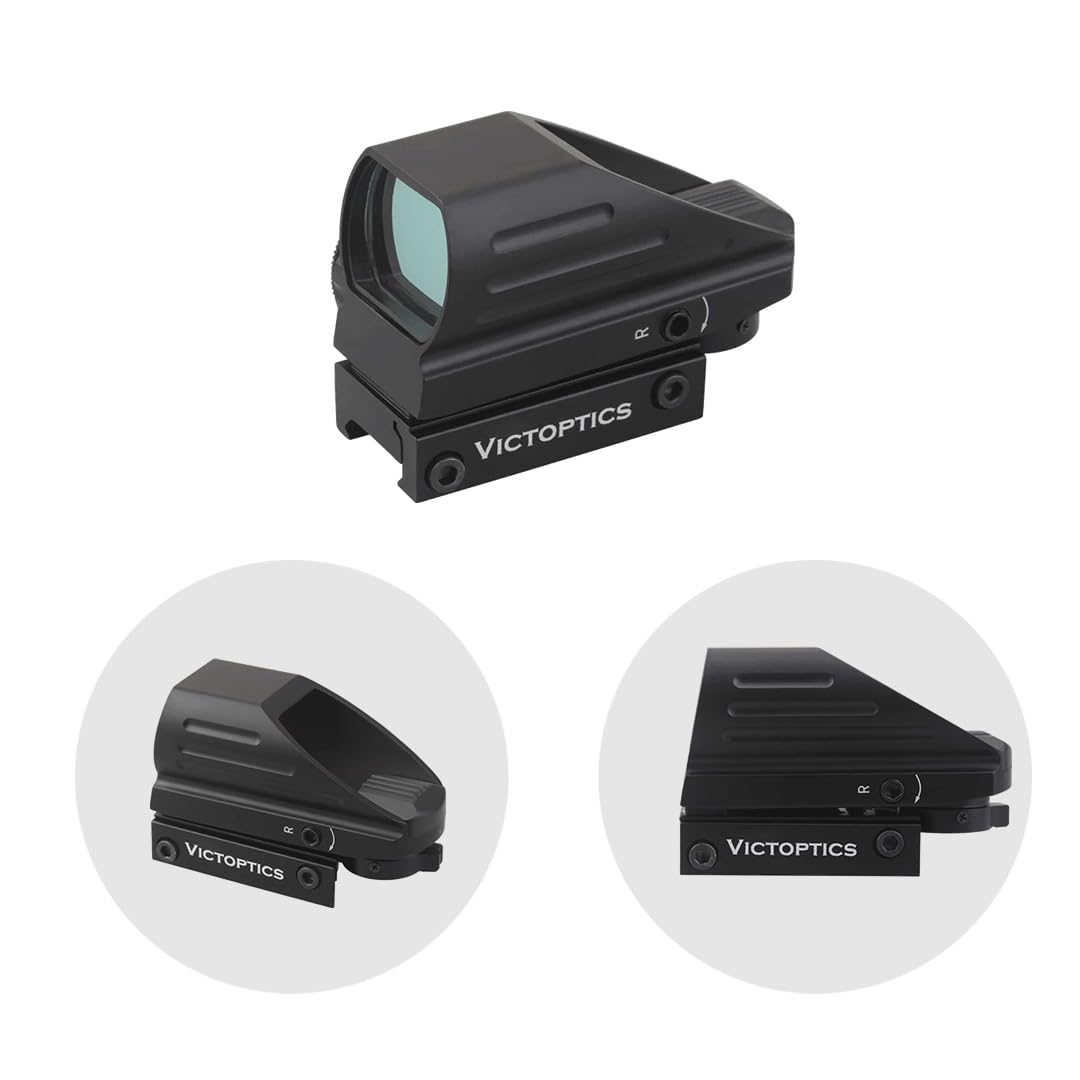 Vector Optics Victoptics RDSL03 Z3 1x22x33 Visiera Rotpunkt per sport, airsoft e caccia, fucile ad aria compressa, visiera riflettente, Red Dot