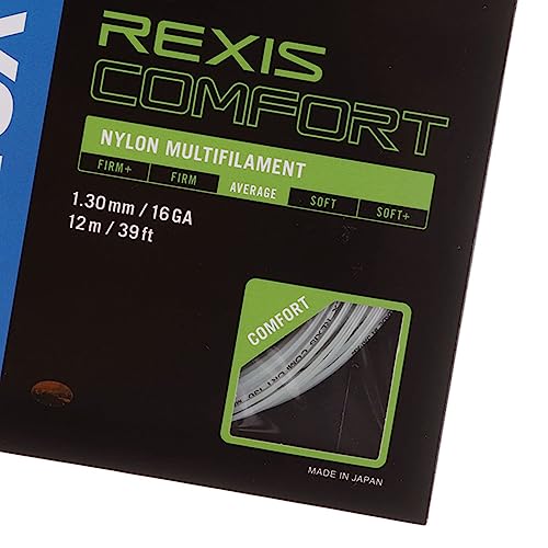 Corda Raquete RexIs Comfort 16 1.30mm Set Branco MPOWER