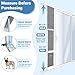 FAMIGRO Cat Door for Sliding Glass Door, Patio Pet Door Insert for Sliding Door, Height Adjustable from 44