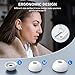 Wireless Earbuds, 2024 Wireless Headphones HiFi Stereo Earphones with 4 ENC Noise Canceling Mic, 42Hs Playtime In Ear Earbud, Bluetooth 5.3 Sport Earphones with LED Power Display for Android iOS White