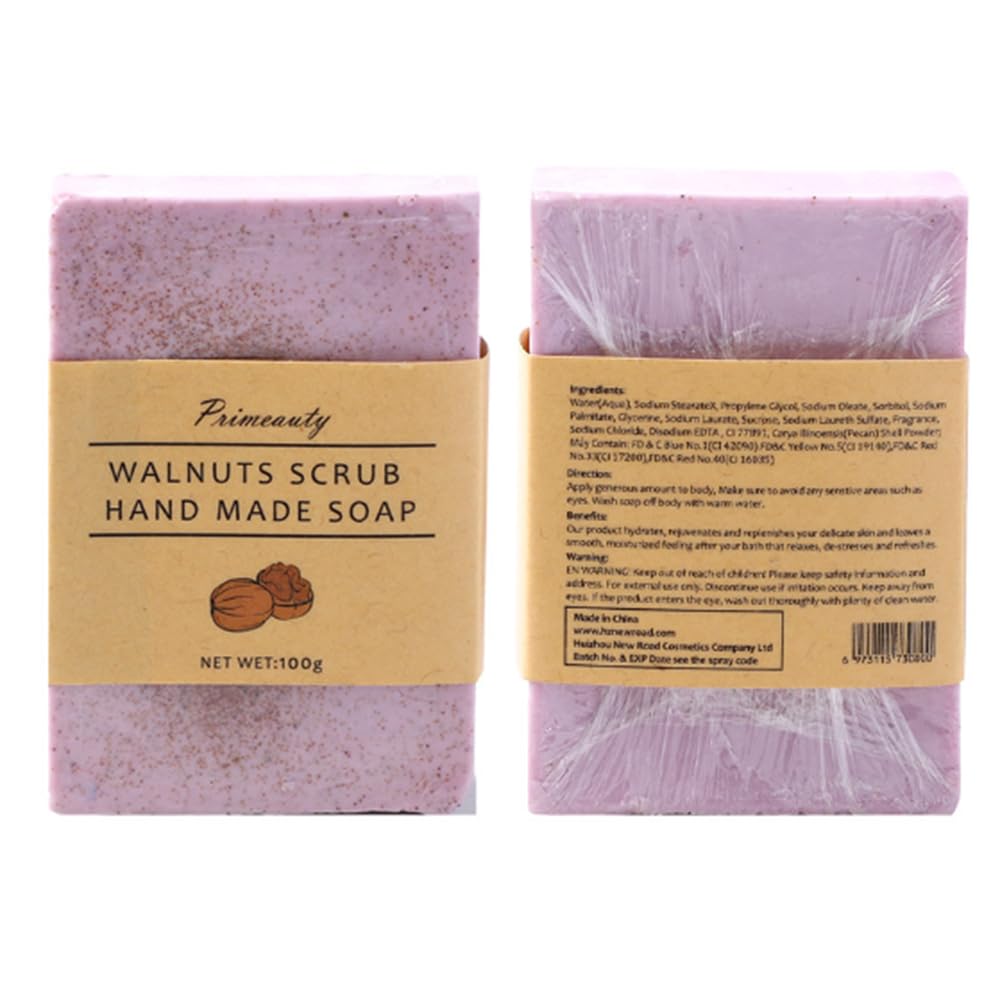 PESKEGIS Men's Soap Bars - 3 Bars Pine Tar - Natural Soap for Men with Exfoliating Grit