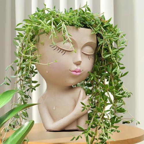 Face-Planter-Plant-Pots-Indoor-Face-Flower-Pot-Head-Planter-Cute-Flower-Pots-Face-Planters-Pots-Head-Planters-for-Indoor-Plants-Face-Plant-Pot-Succulent-Pots-with-Drainage-Unique-Flower-Vase-7 Face Planter Plant Pots Indoor Face Flower Pot Head Planter Cute Flower Pots Face Planters Pots Head Planters for Indoor Plants Face Plant Pot Succulent Pots with Drainage Unique Flower Vase 7