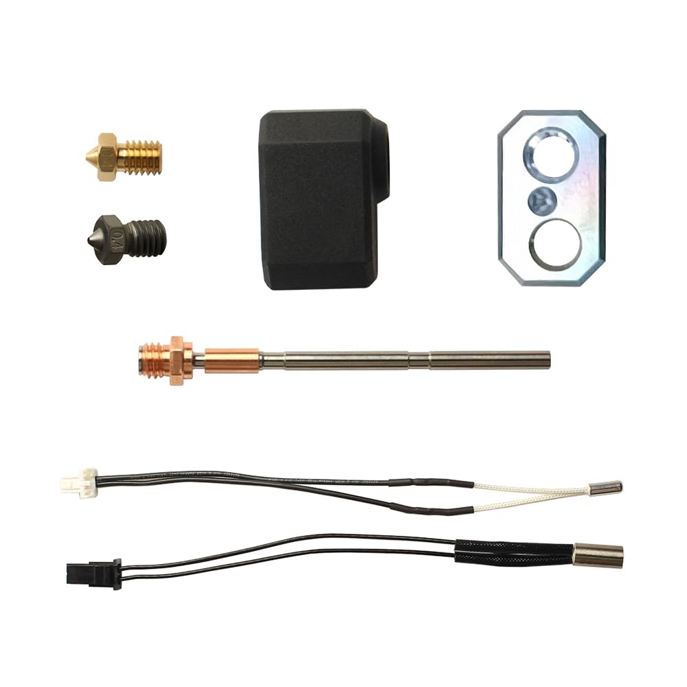 Hotend - Kit Para Impresora 3D Prusa MK4/XL, 24 V, 40 W, Kit De Cobre De Titanio Dividido En Tubo De Garganta De Aluminio, Cabezal De Impresora Con 1 Boquilla Endurecida Extra