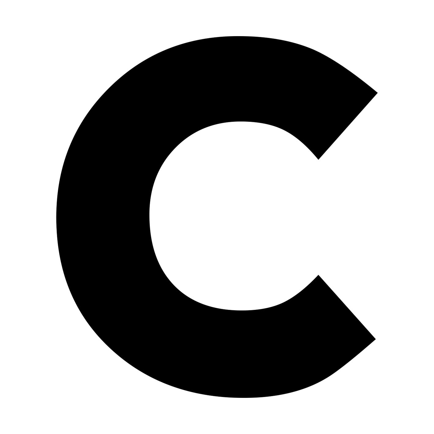 Amazon｜一文字からの C フォント BESTSEVEN 太字 Lサイズ 10cm