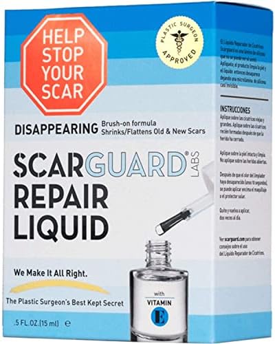 Scarguard Repair Liquid with Vitamin E 0.5 oz ( Pack of 2)