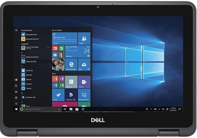 Dell Latitude 3190 11.6" HD 2-in-1 Touchscreen Laptop Intel N5030 1.1Ghz 8GB Ram 128GB SSD Windows 11 Professional (Renewed) image 3