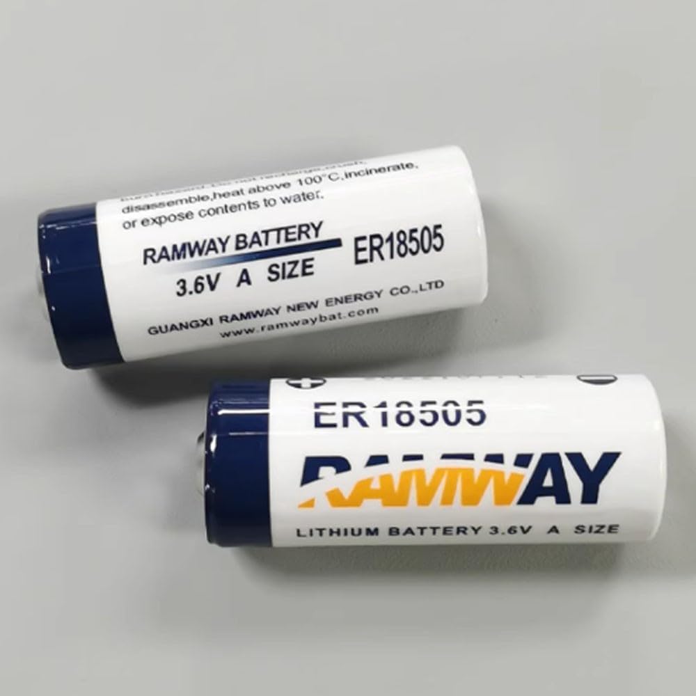 5Pcs A Size ER18505 3.6V 4000mAh Battery Non-Rechargeable Battery