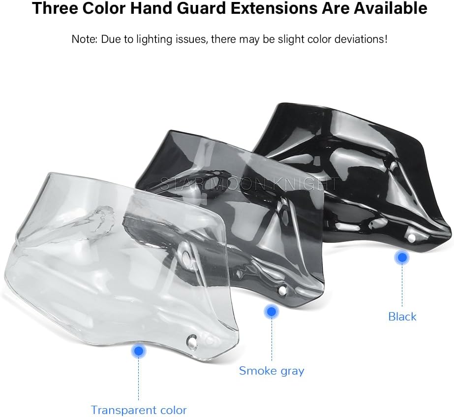 For BMW R1200GS R1250GS S1000XR F900XR F900R Handguard Extensions Kit GS1250 Hand guards S 1000XR F 900 XR Handle Protection Cover (Black-set)