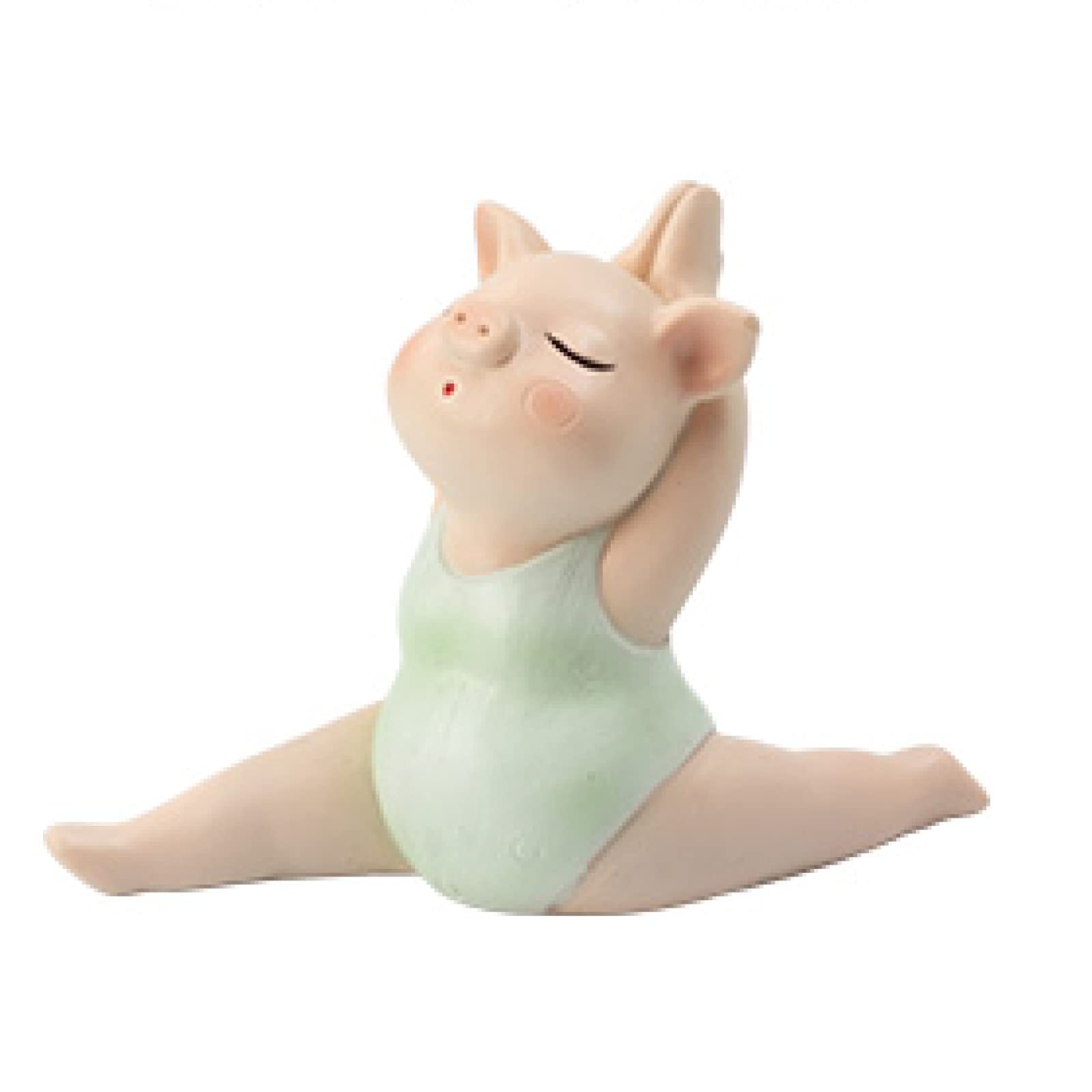 Cochon de yoga decoration anti stress pour embellir une chambre triste