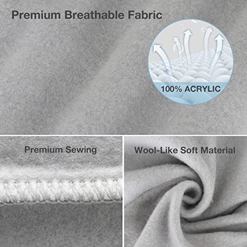 Image of TICONN Neck Gaiter Face Cover Scarf, Neck Warmer Breathable Sun & Wind-proof for Skiing Fishing Hiking Cycling