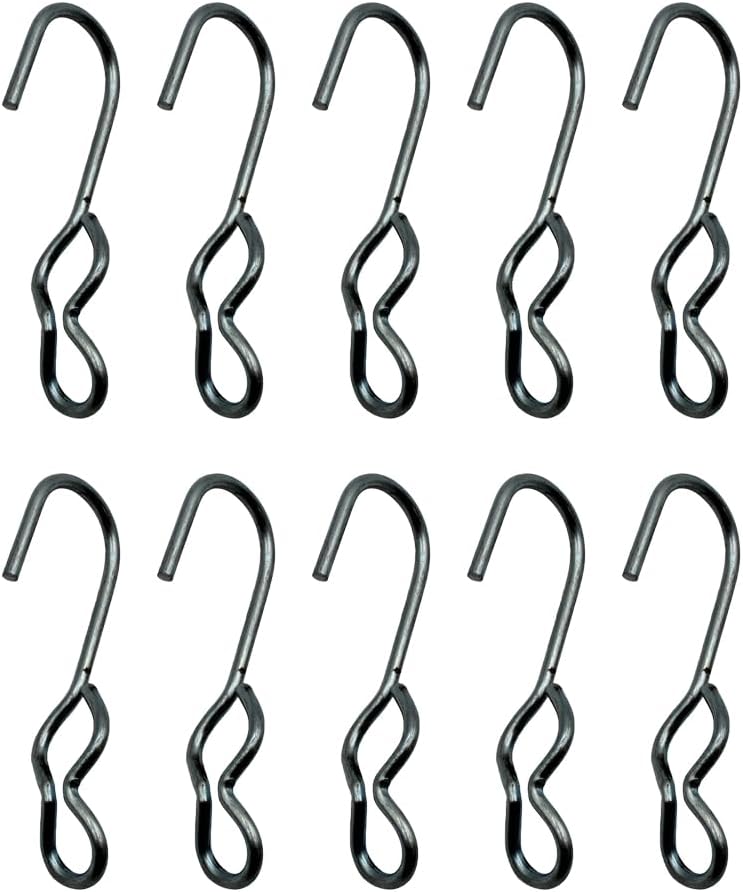 Ten (10) New SJ Hooks for Rubber Rope Bungee Shock Cords Tarping Tie Downs