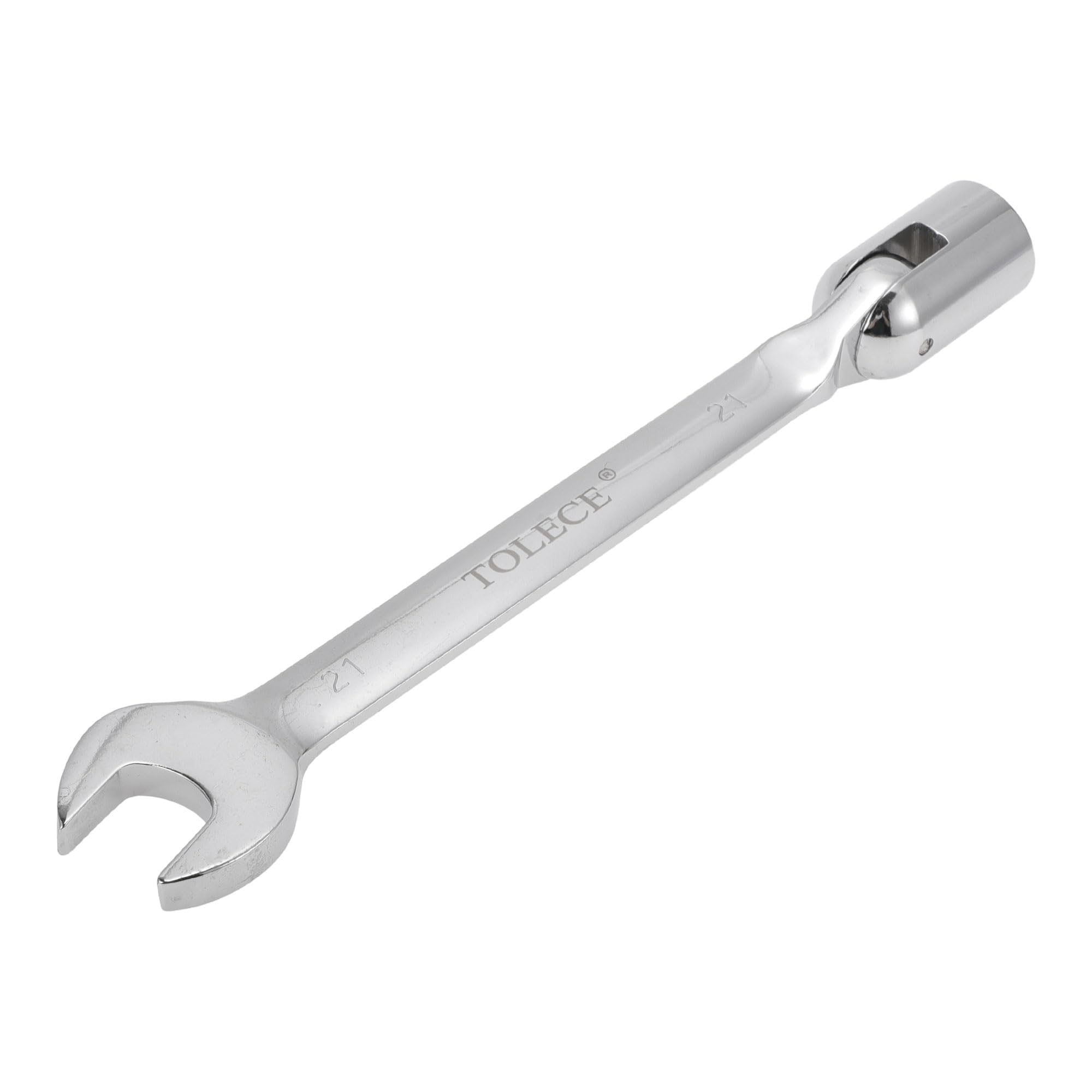 HEROFFIX 1 Pcs Socket Wrench Spanner Socket Remover Chrome Vanadium Steel 12 Point 21mm for Car Motorcycle Dirtbike Rotary Combination Wrench Single