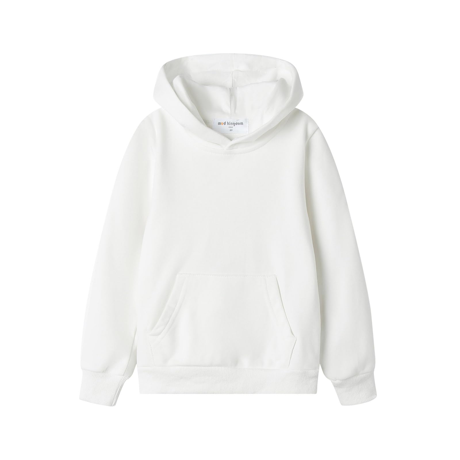 Mud Kingdom Little Girls Boys Hooded Sweatshirt Jersey Cotton Pullover Fashion Spring Fall