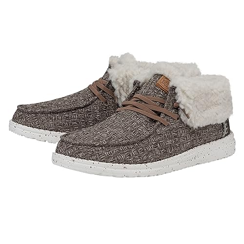 Image of HEYDUDE Women's Wendy Fold Boho | Women's Boots | Women's Pull on Boots | Comfortable & Light-Weight