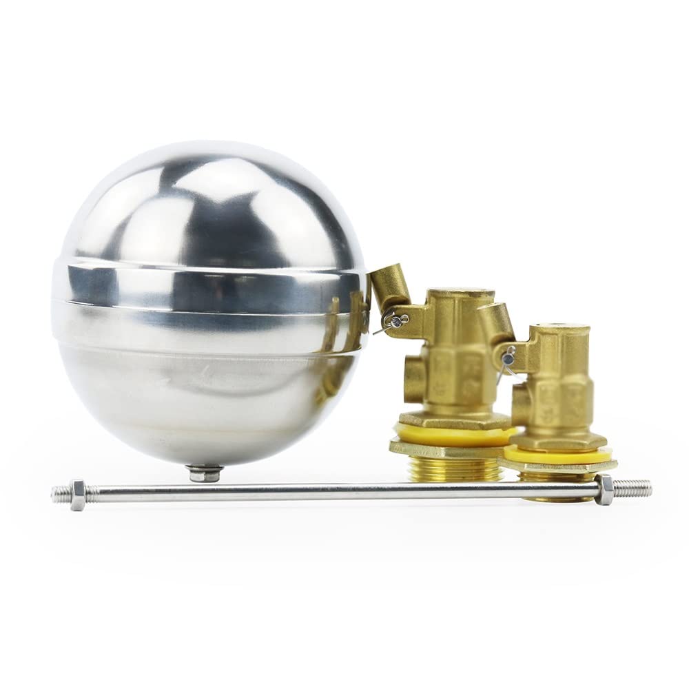 Valvola a sfera a galleggiante in ottone 1/2" 3/4" 1"(DN25 1Pc)