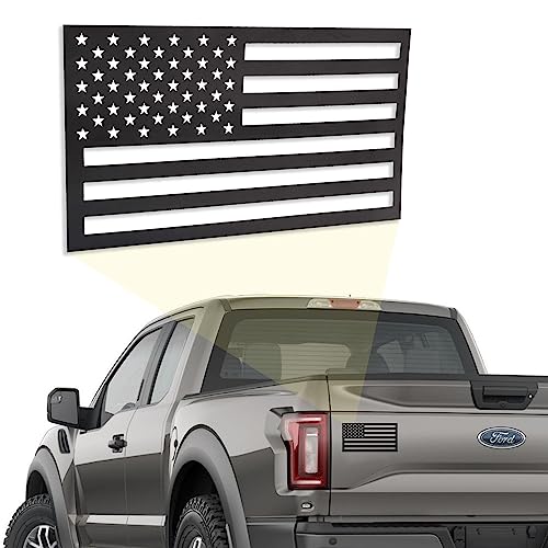 GRITKULTURE American Flag Perfect-Cut Super Magnet 2 Pack for Trucks, Cars, and Automotive with 50-Star