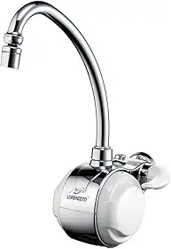Torneira Elétrica Versátil Parece Branco com Cromado 127V 4500W Lorenzetti