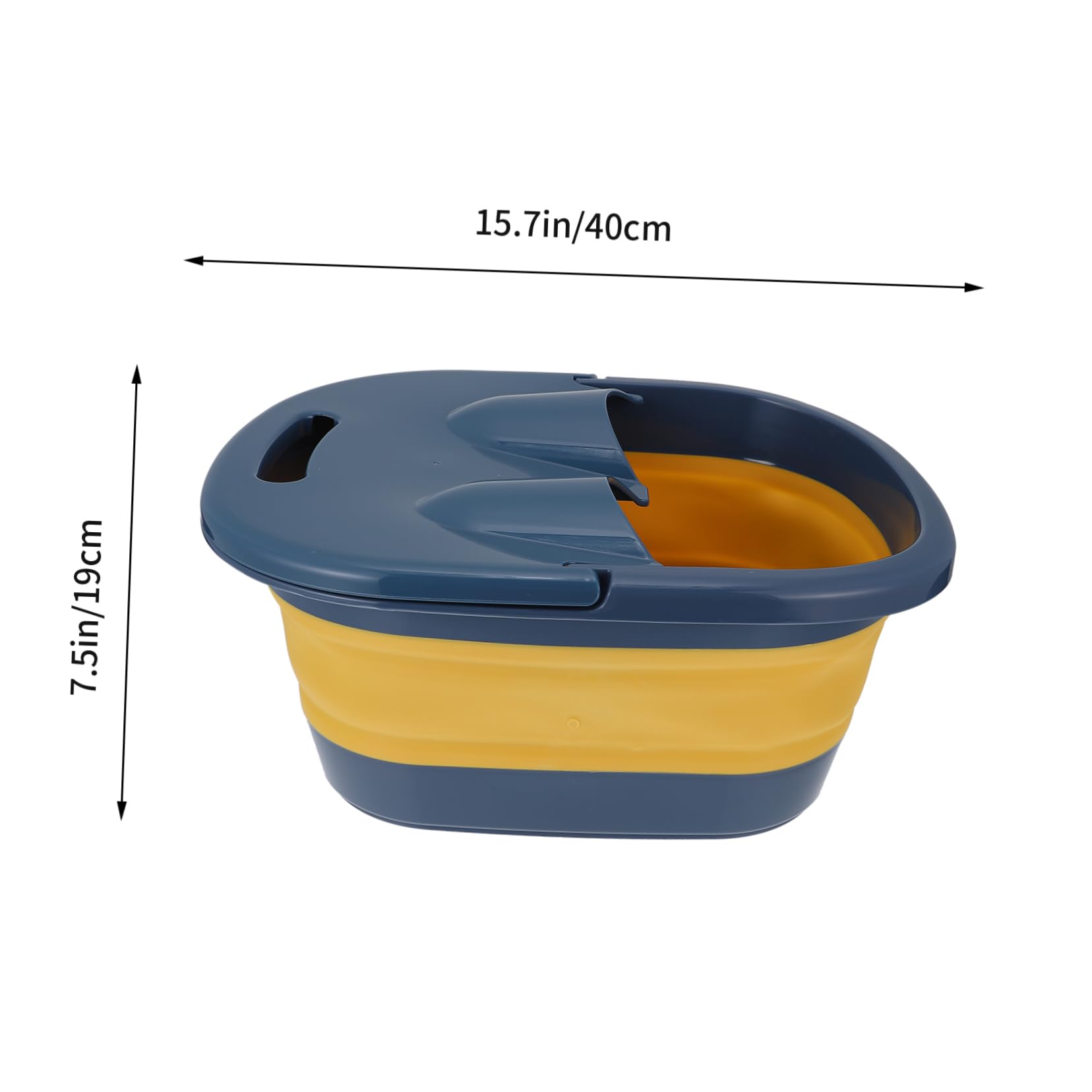 Anneome Foot Bathing Bucket Folding Foot Basin Material Easy Storage for Relaxation