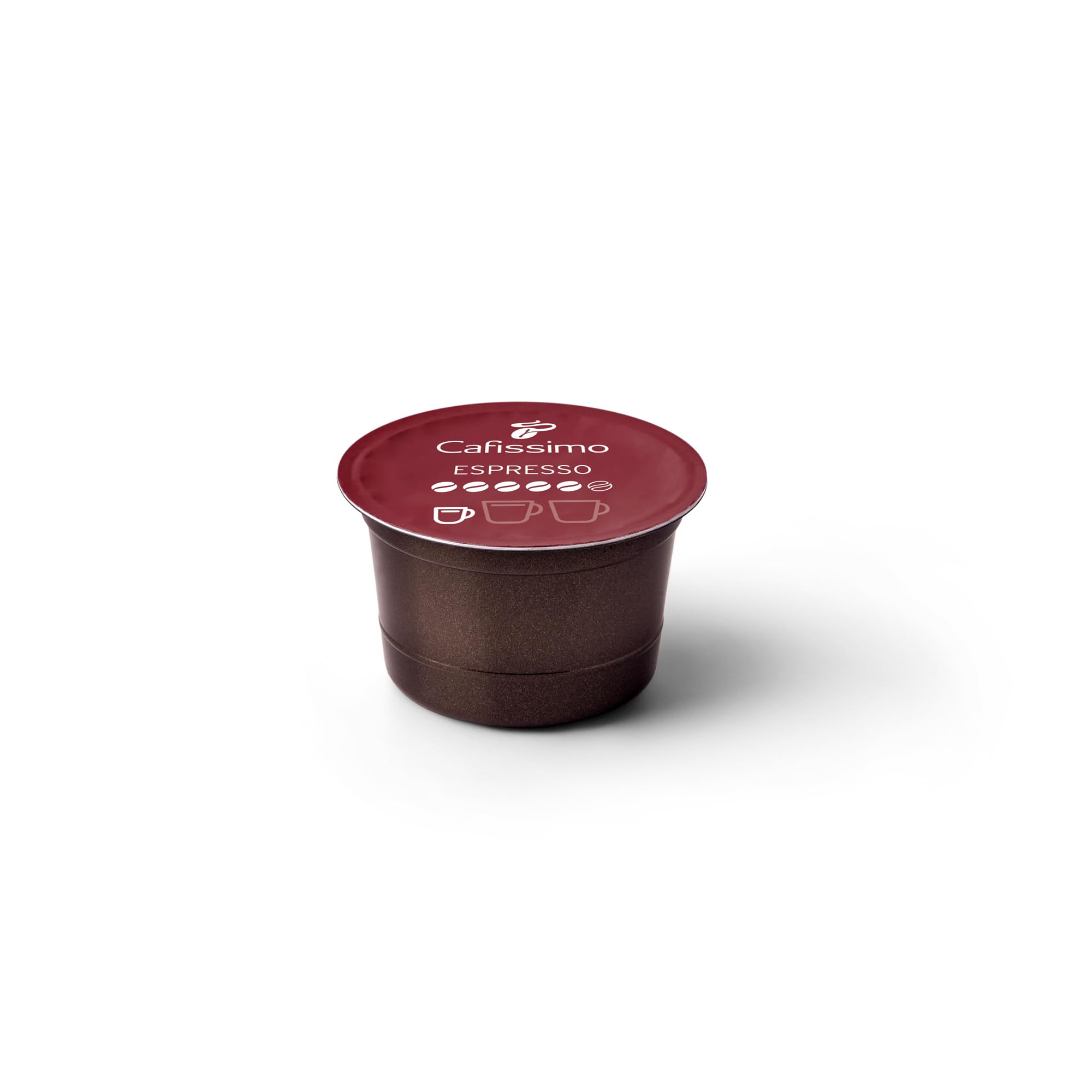 Tchibo Cafissimo Vorratsbox Espresso kräftig Kaffeekapseln, 96 Stück (Espresso, intensiv mit kräftigen Röstaromen), nachhaltig & fair gehandelt