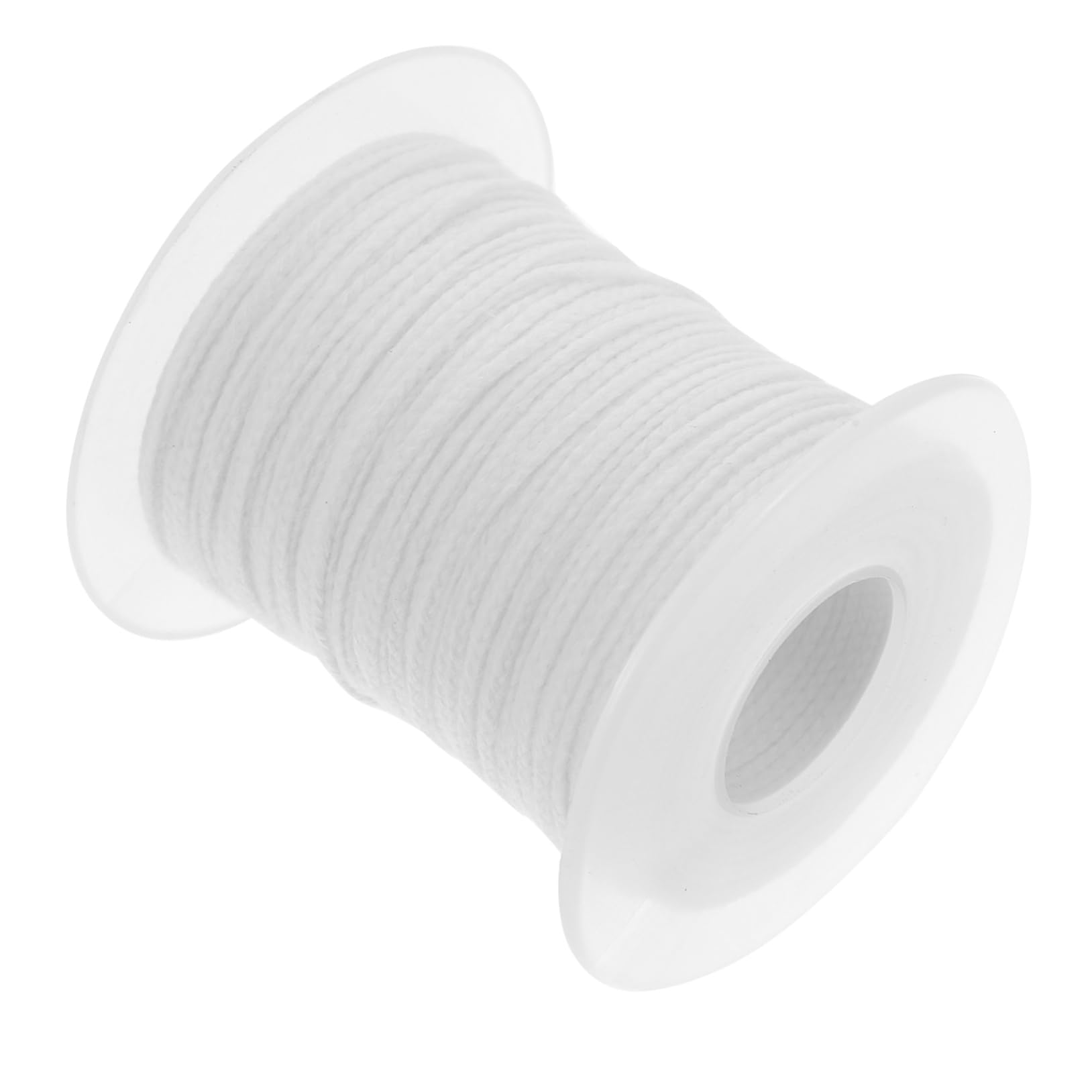 HOODANCOS 1Roll Feet Braided Wicks for Candle Making for Pillars and Tapers Versatile Wick Spool Compatible with Wick Tabs