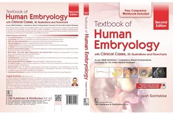 Paperback Textbook of Human Embryology: With Clinical Cases, 3D Illustrations and Flowcharts Book