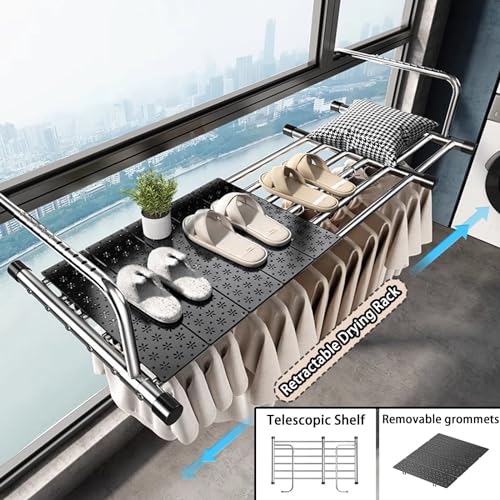 Étendoir à linge d'intérieur pour petits espaces et balcons étroits