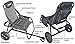 HoverSeat XL - Deluxe Sitting Attachment for Hoverboard. Hoverboard CART Attachment to Ride HOVERBOARDS Sitting.