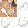 Amazon.com: EOQPDECD 8 Pcs Triangle Rice Ball Maker with Spatula ...