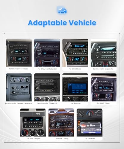 Radio Android 7 Pulgadas para Chevy GMC Hummer con CarPlay miniatura 4