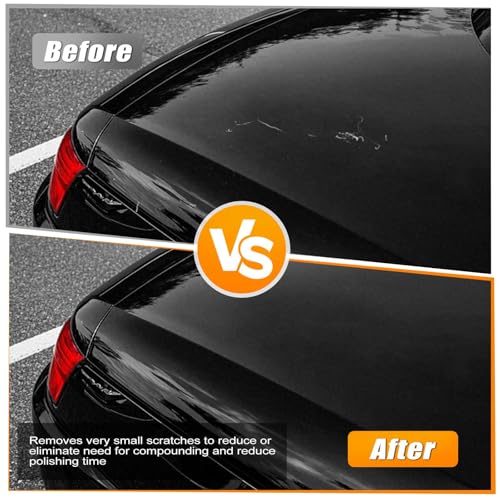 Image of POLIWELL Auto Performance Sandpaper 3 Pack 3.6 inchx9 inch 5000 Grit | Fine Grade Abrasive Sheet Ideal for Wet Polishing Car Detail Scratches Made for Refined Finishes